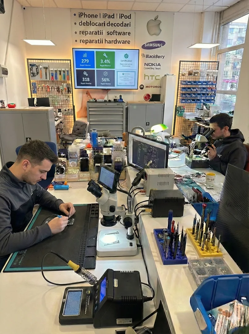 Laboratorul de reparații